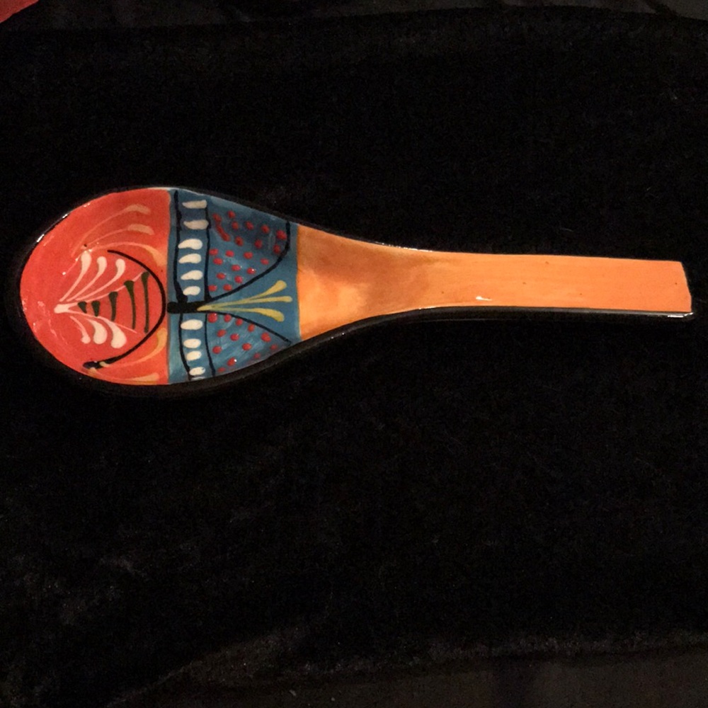 Hand painted spoon rests never used from Spain